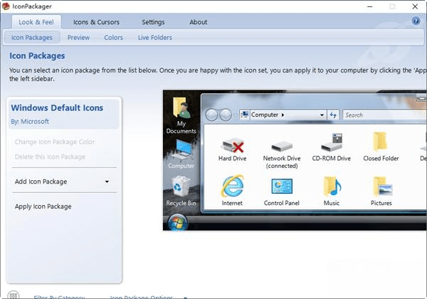IconPackager(图标替换软件)电脑版 V5.0 官方版