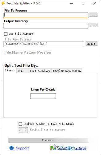 Text File Splitter(文件分割工具)电脑版 V1.5.0 绿色版
