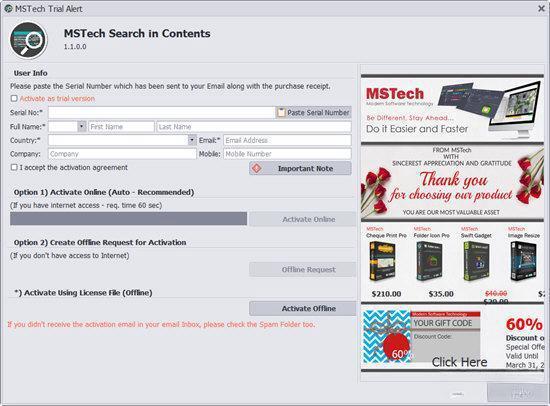 MSTech Search in Contents(文件搜索工具)电脑版 V1.1.0.0 官方版
