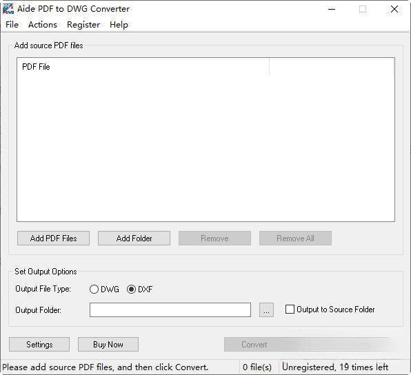 Aide PDF to DWG Converter(pdf转换dwg软件)2023 免费版