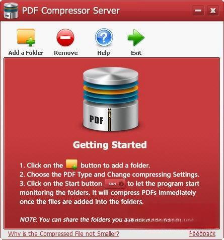 PDF Compressor Server(PDF压缩服务器) 电脑版2.0.0.0 官方版