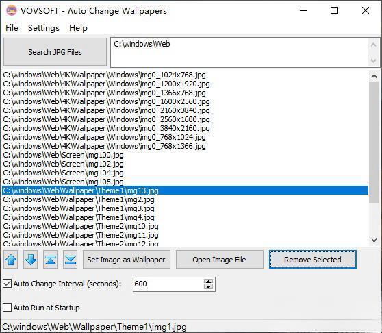 Vovsoft Auto Change Wallpapers(自动更换壁纸)绿色版 1.3 官方版