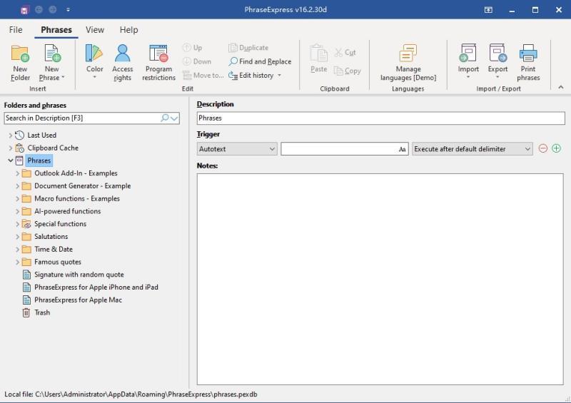 PhraseExpress(短语快速记录工具) v16.2.30