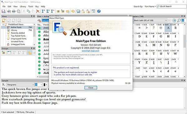 High-Logic MainType(字体管理工具)v12.0.0.1318