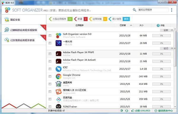 Soft Organizer Pro(软件卸载工具)v9.51